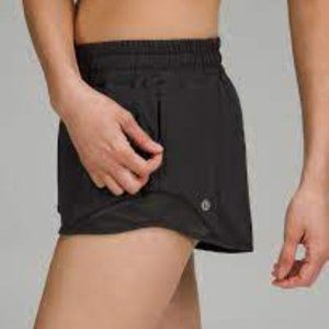 Hotty Hot Low-Rise Lined Short 2.5" Black Size 2